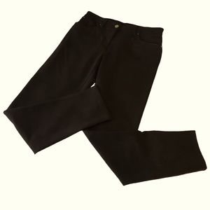 Chico’s So Slimming brown pants leggings